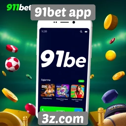 91bet app oferece ampla gama de jogos online